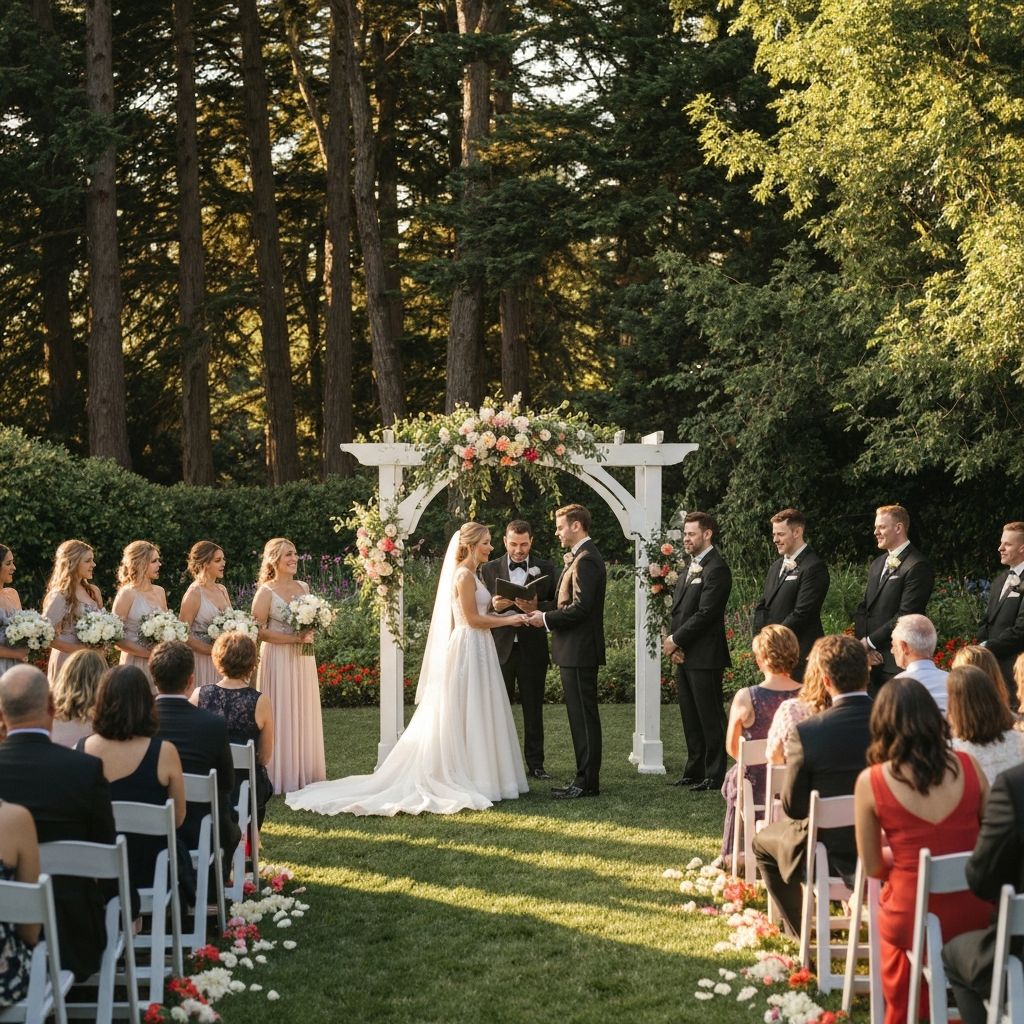 Outdoor ceremony